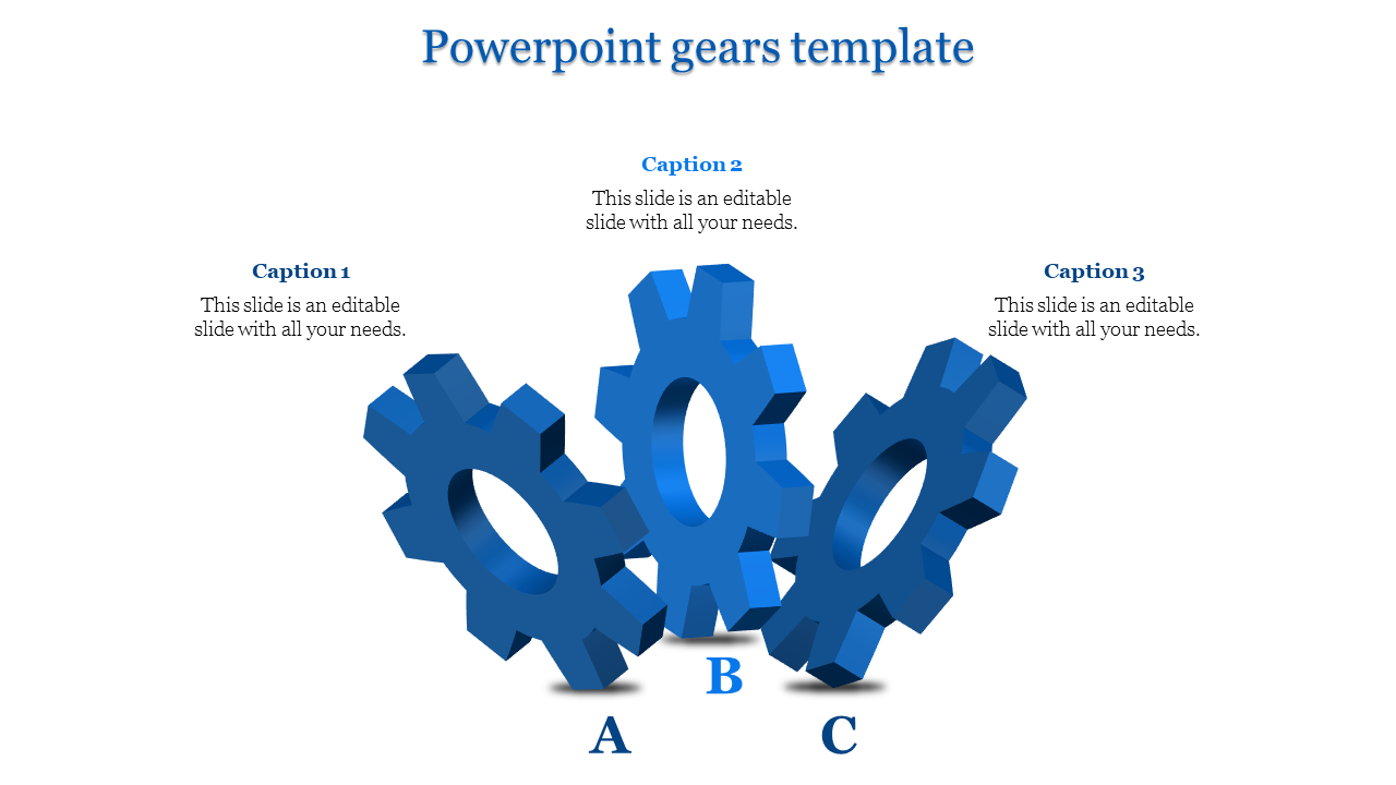 Amazing Gears PowerPoint Template and Google Slides Themes